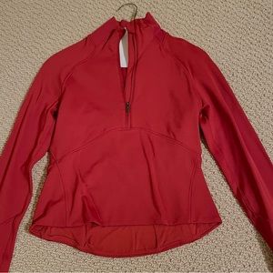 Lululemon Red Long Sleeve